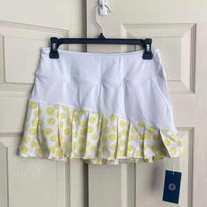 NWT 40 Lime 🎾 Wild Flower Skirt skort tennis  XS and XXS.      CONT B